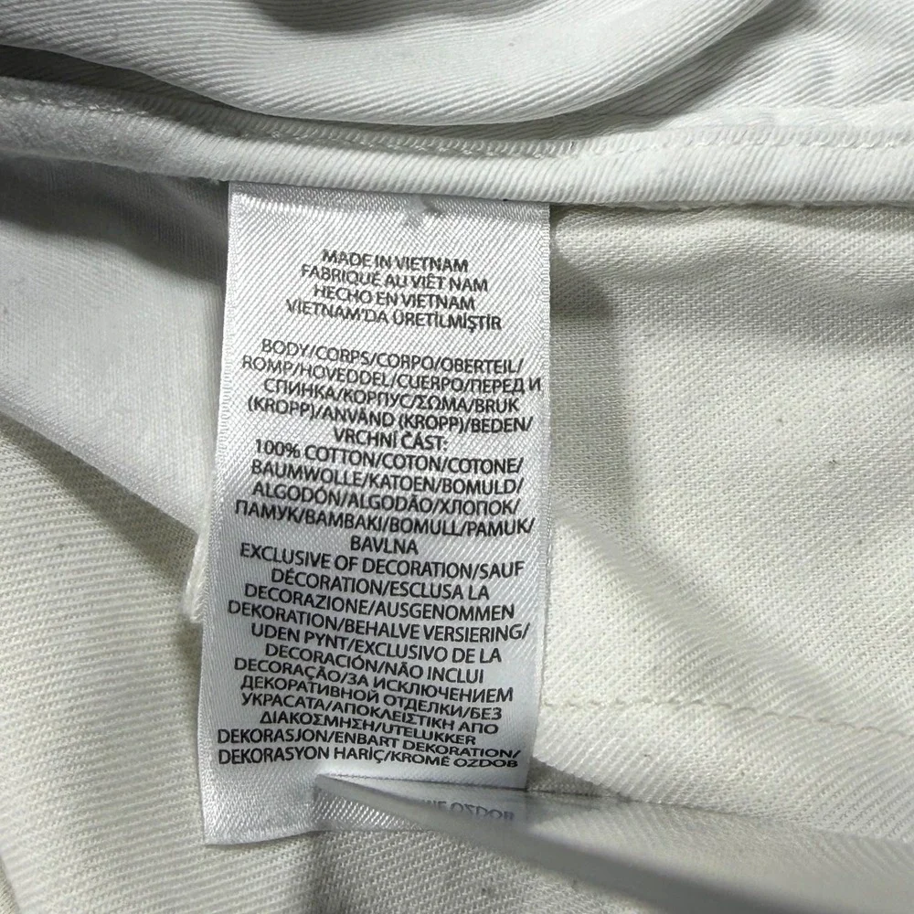 Polo Ralph Lauren Mens Relaxed Fit Chino Shorts White Cotton Size 36